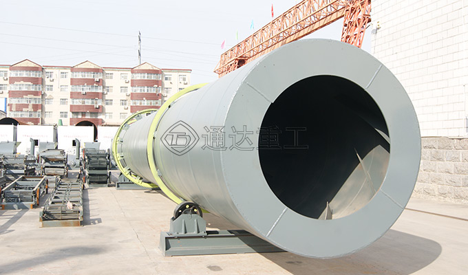 大型滾筒式雞糞烘干機